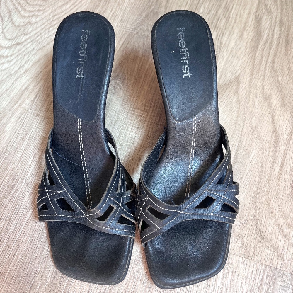 Vintage Women's High Heels (Size 36)
